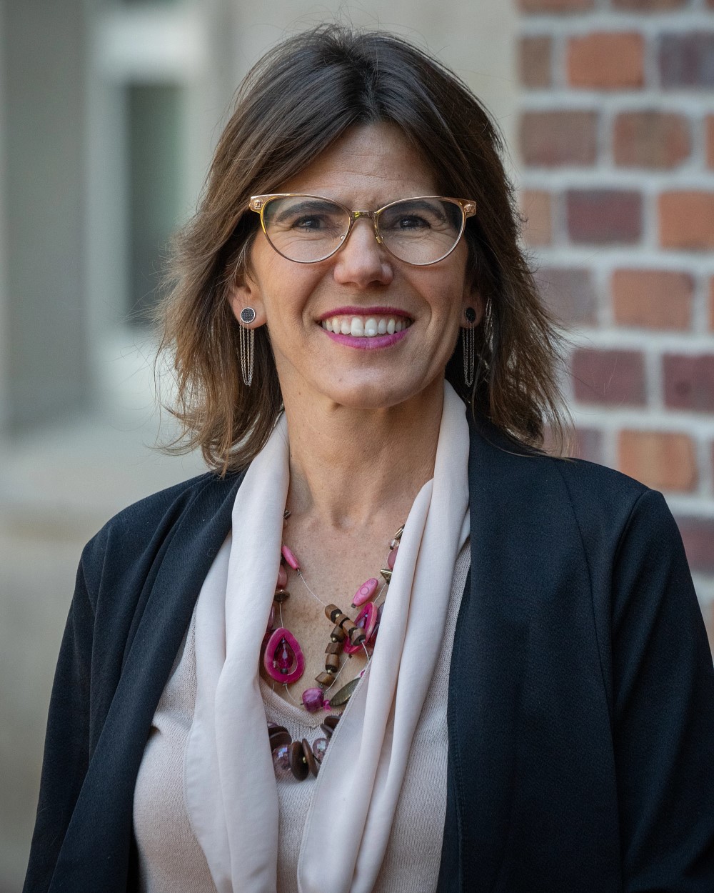 Silvia smiling