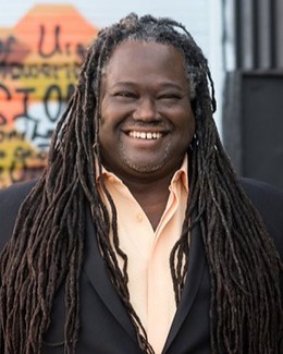 Dr. Johnson smiling