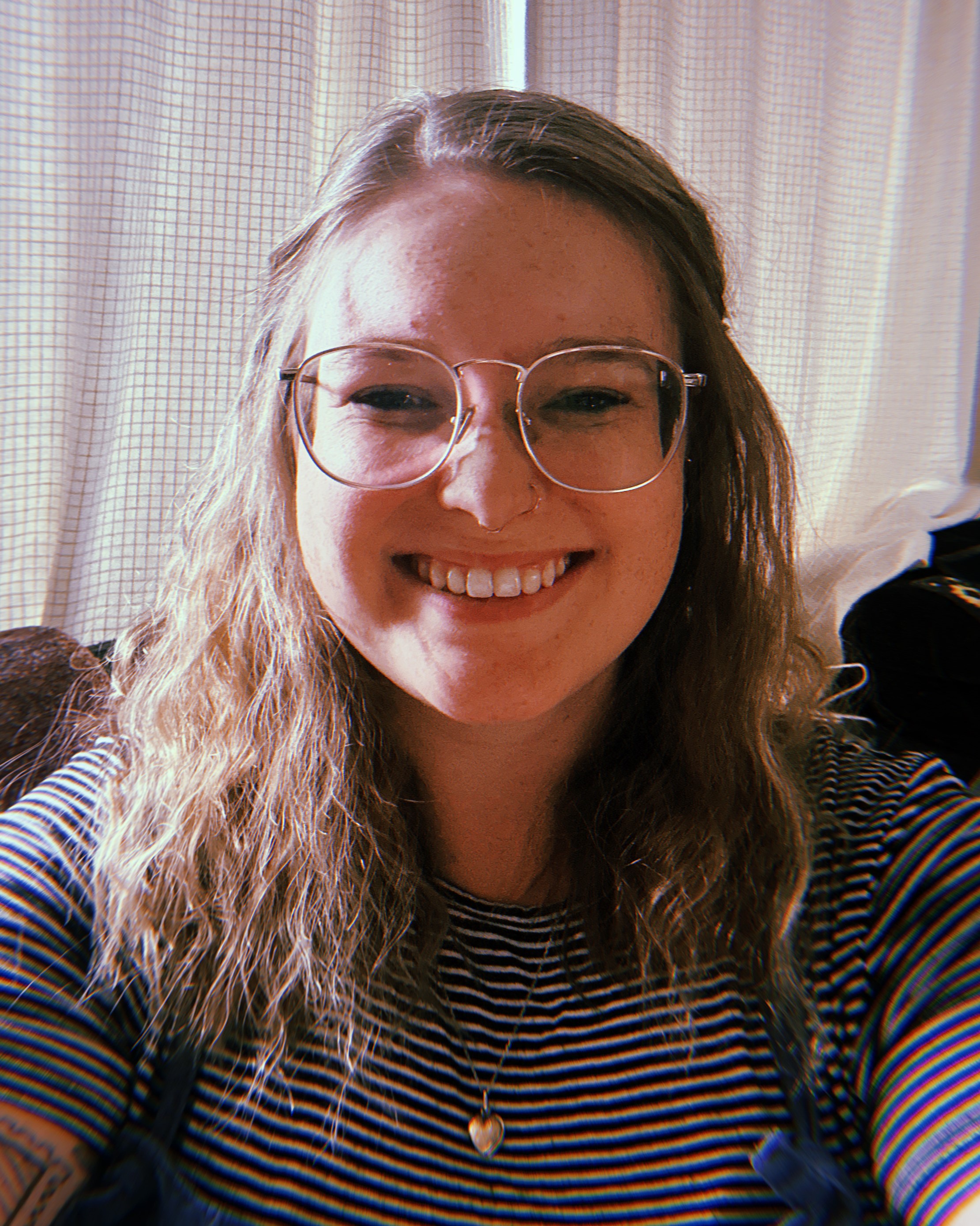 Abigail smiling 