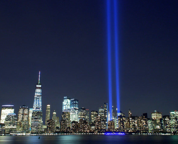 911 anniversary, New York Skyline