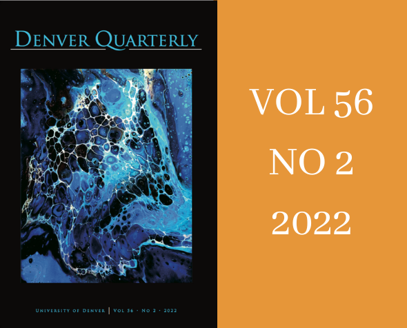 Denver Quarterly Volume 56, Issue 2 Cover Art