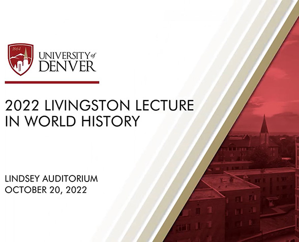 Livingston Lecture 2022 Introduction Slide