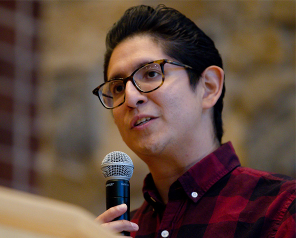 Dr. Carlos Jimenez Speaks at the Colorado Migrahack in 2019