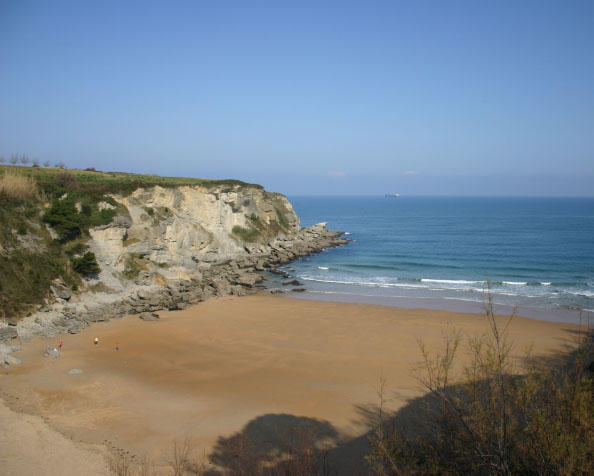 Beach in Santander Spain