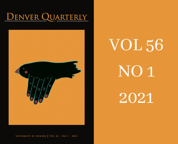 Denver Quarterly Volume 56, Issue 1 Cover Art