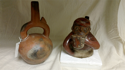 peruvian artifacts at duma collection