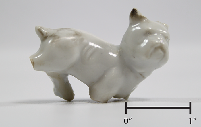 porcelain dog