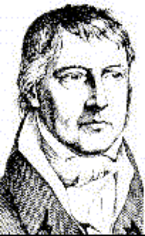 Portrait of Hegel