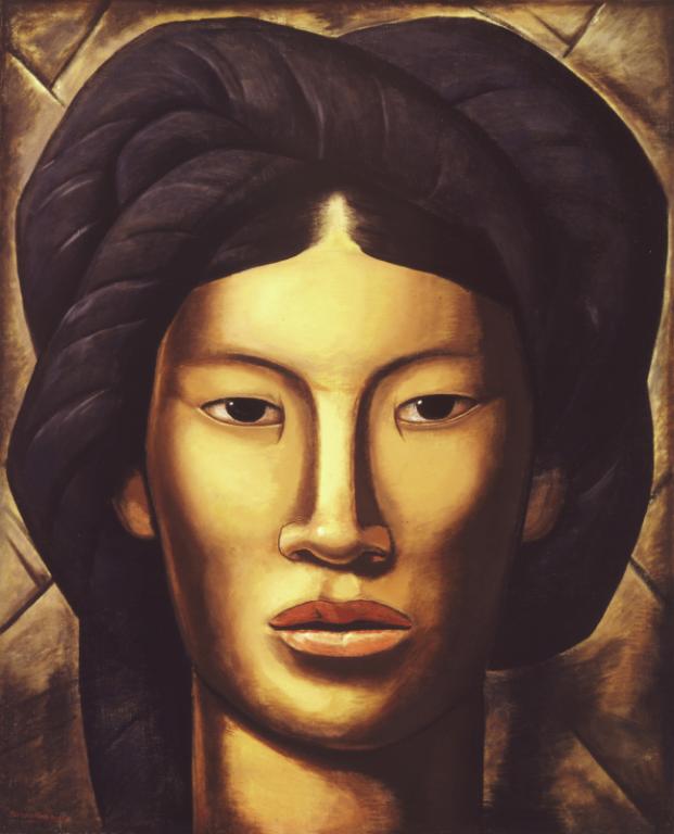 Painting of La Malinche by Alfredo Ramos Martinez