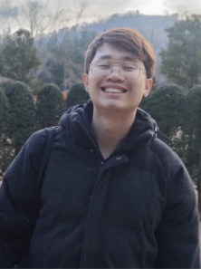 student smiling