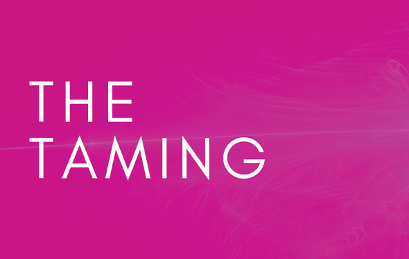 The Taming on pink background