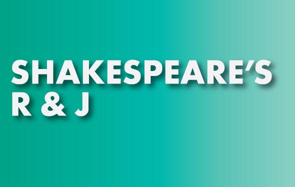 Shakespeare's R and J poster