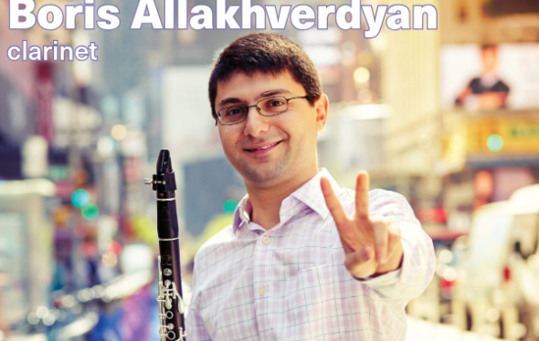 Guest Recital: Boris Allakhverdyan, clarinet