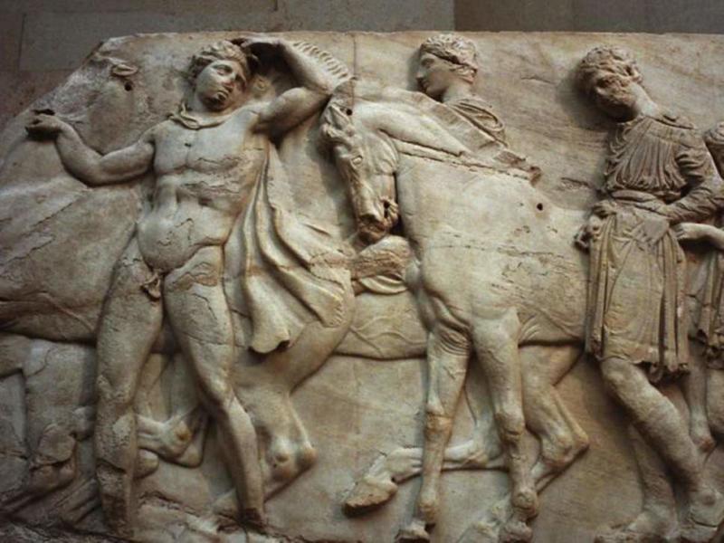 Parthenon sculptures currently held by the British Museum. Retrieved from independent.co.uk