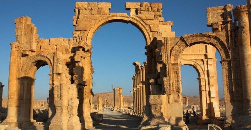 Arc of Triumph, Syria. From theguardian.com