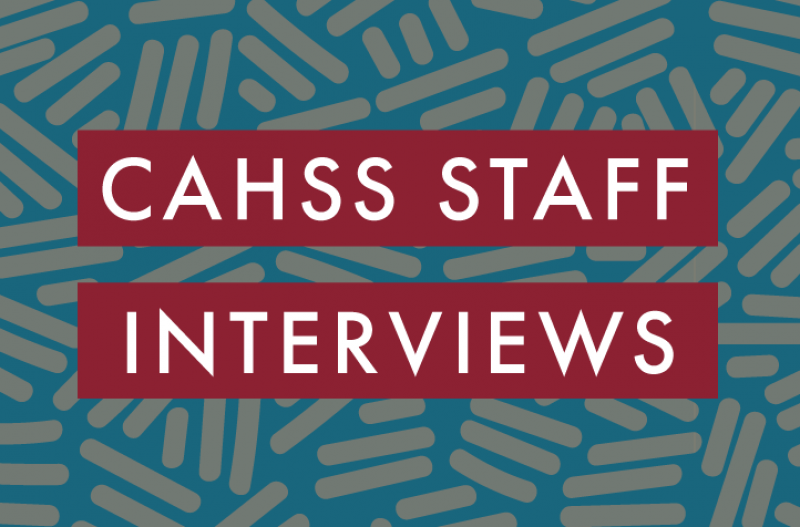 CAHSS staff interview graphic