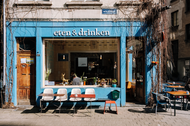 coffee shop exterior