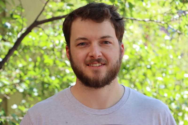 Brice smiling