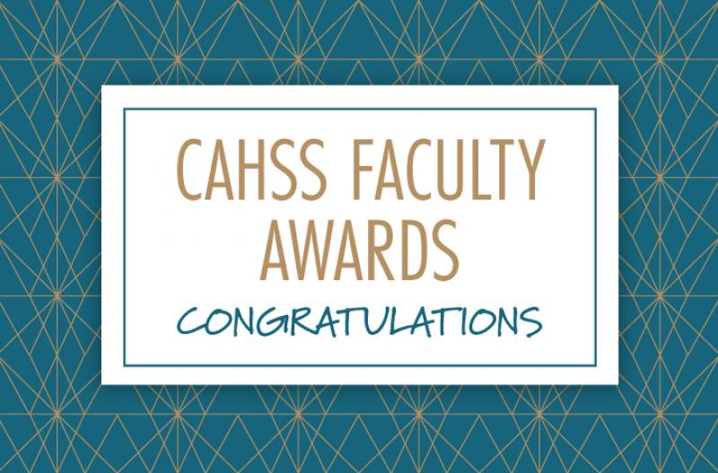 CAHSS Faculty Awards Graphic
