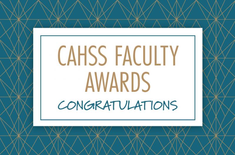 CAHSS Faculty Awards Graphic