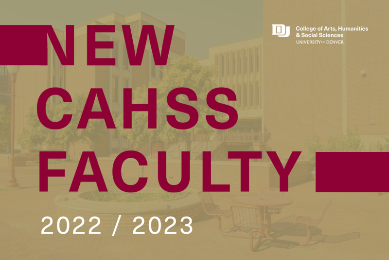 New CAHSS Faculty Graphic