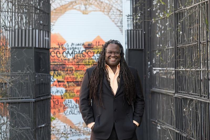 English Professor A. Rafael Johnson.