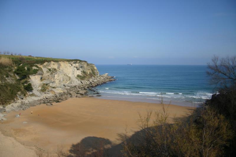 Beach in Santander Spain