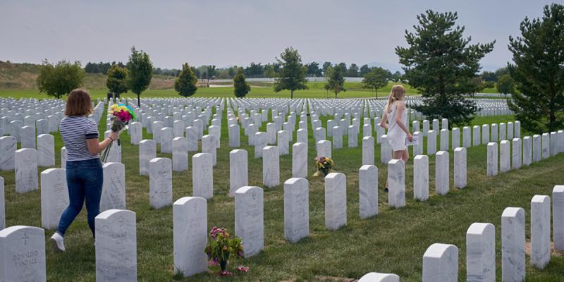 photo of cemetery for veterans legacy project