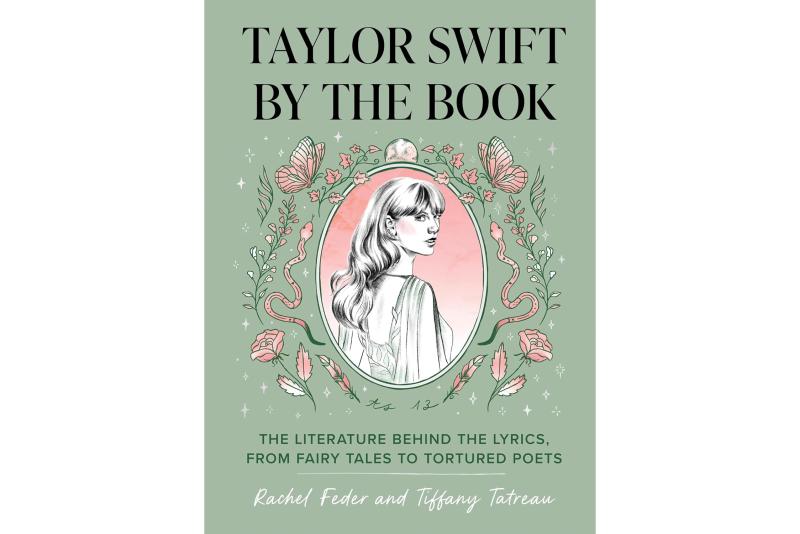 The cover of Rachel Feder's newest book, "Taylor Swift by the Book."
