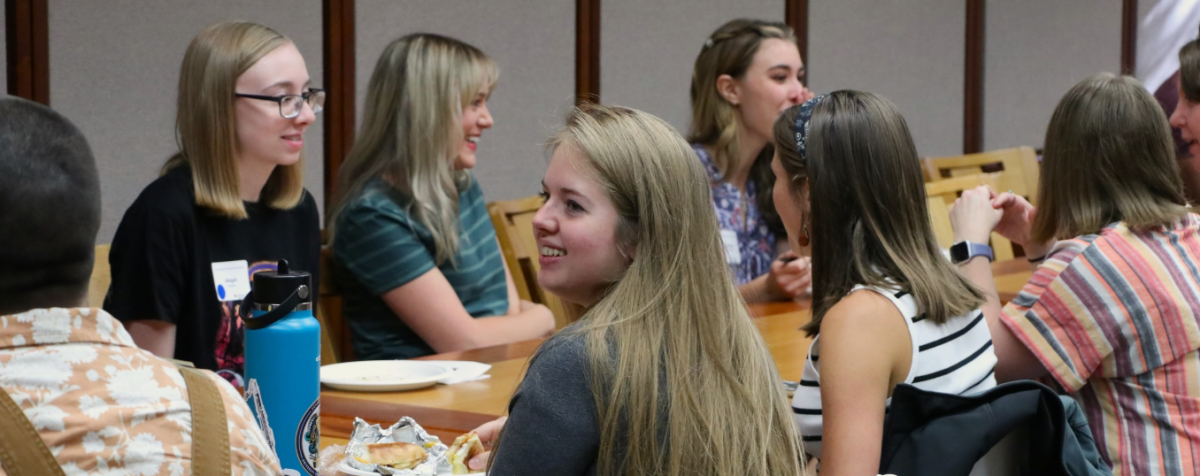 Graduate student breakfast at CAHSS
