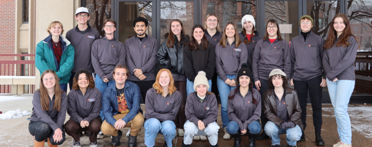 Student leaders posed together