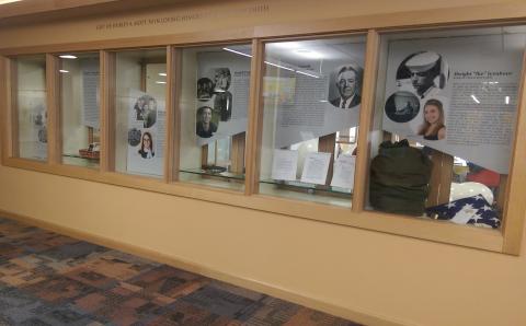 Veterans Legacy Exhibit Display Case