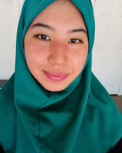 Student smiling