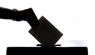 Photo of a ballot box