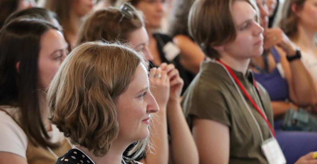students listening