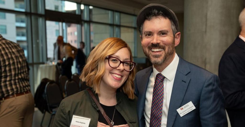 folks smiling together