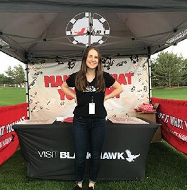 Rayna Rosenthal, an intern at Cohn Marketing.