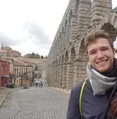Austin Ritzel in Spain