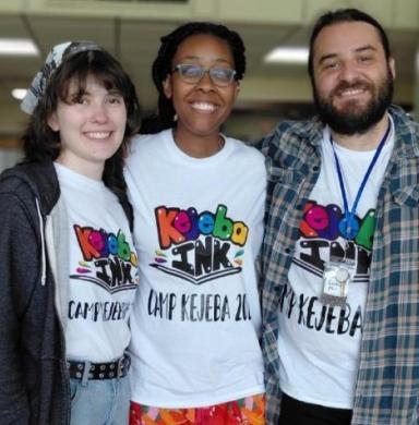 From left to right: Brenna Faricy, Kelly Baptist, and Mike Whalen. Courtesy photo. 