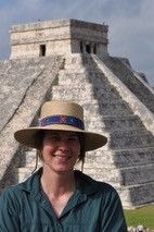 Annabeth Headrick at Chichen Itza