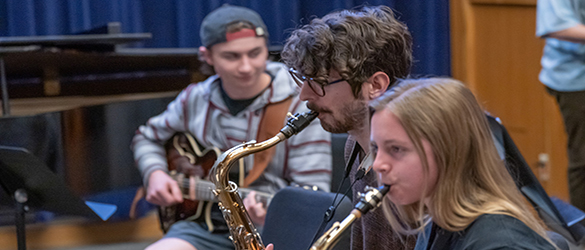 undergrad student ensemble