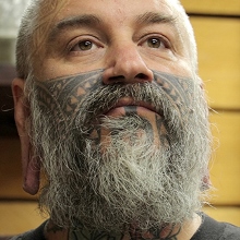 tattooed man