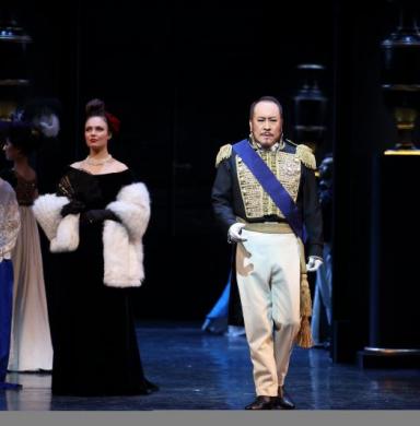 Lamont Alum Hao Jiang Tian performs as Prince Gremin.